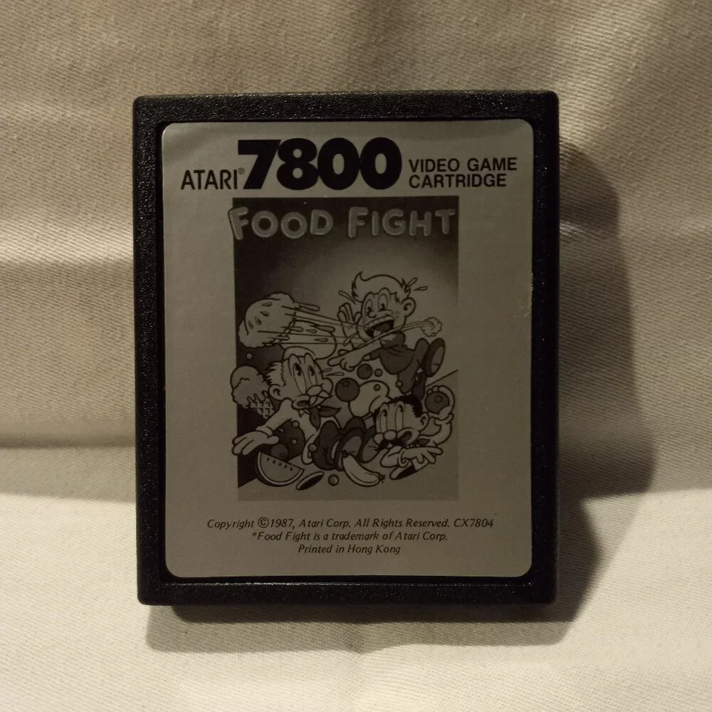 FOOD FIGHT CIB - ATARI 7800 UN-Tested - Picture 3 of 6